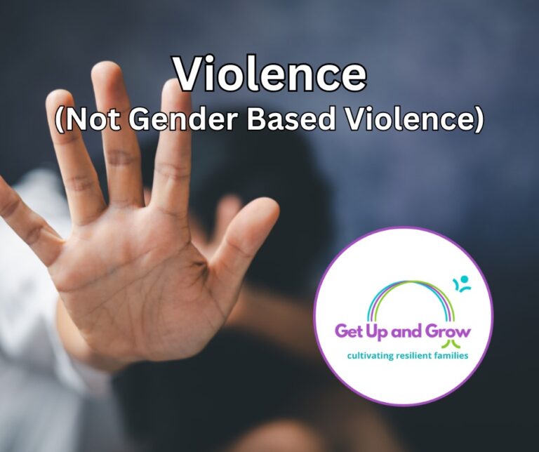 Get Up and Grow | Violence is a Human Issue not a Gendered one